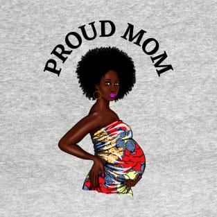 Mama Africa, Black Girl Magic, Love African Woman, Turban Woman, African Beauty. T-Shirt